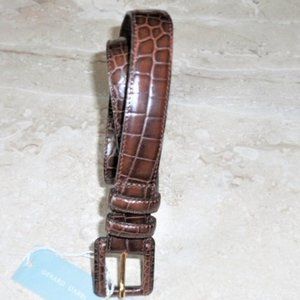 GERALD DAREL LEATHER BELT  NWT